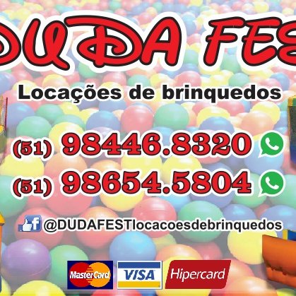 DUDA FEST locação de brinquedos